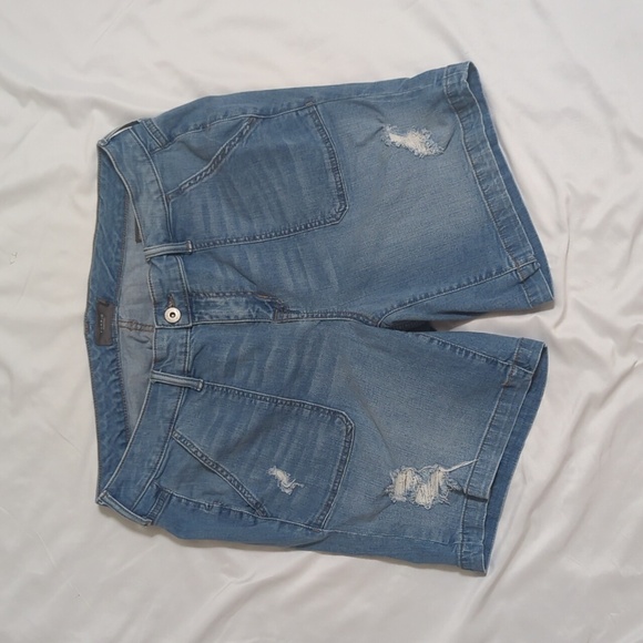 Torrid Vintage 5" Mid-Rise Stretch Short, Color Blue Size 16 - Picture 3 of 16